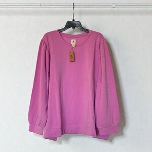 Amazon Women's Plus Pink Sweatshirt 5X NWT